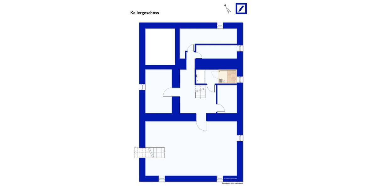 Etagenwohnung Düsseldorf Urdenbach - 3 Zimmer, 157 m&sup2;, 610.000&euro; | Angebot:25687085