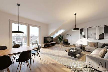 Wohnung Düsseldorf Eller - 2 Zimmer, 82 m&sup2;, 1.520&euro; | Angebot:25774736
