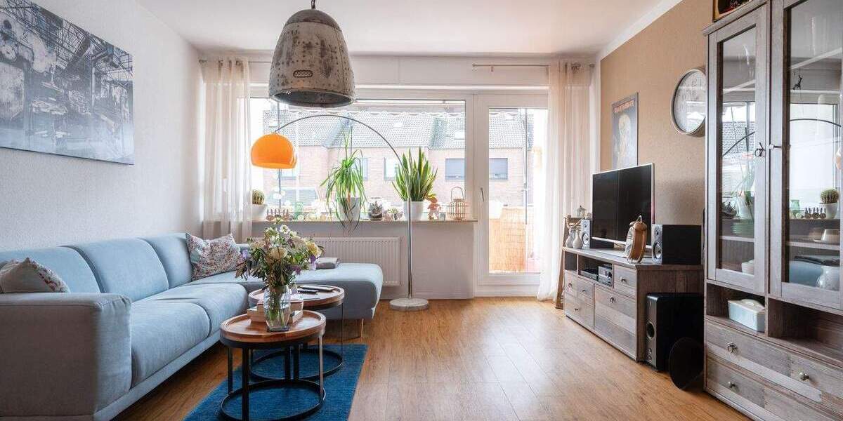 Etagenwohnung Duisburg Rumeln-Kaldenhausen - 3 Zimmer, 78 m&sup2;, 189.000&euro; | Angebot:25740827