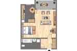 Etagenwohnung Duisburg Hamborn - 1 Zimmer, 43 m&sup2;, 215&euro; | Angebot:25927197