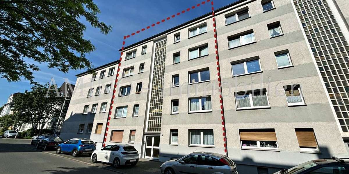 Etagenwohnung Mülheim an der Ruhr Broich - 3 Zimmer, 58 m&sup2;, 129.000&euro; | Angebot:25189579