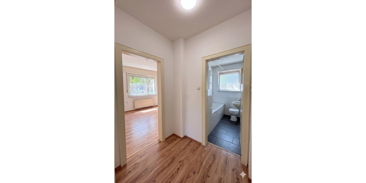 Erdgeschoßwohnung Duisburg Großenbaum - 2 Zimmer, 48 m&sup2;, 439&euro; | Angebot:26543307