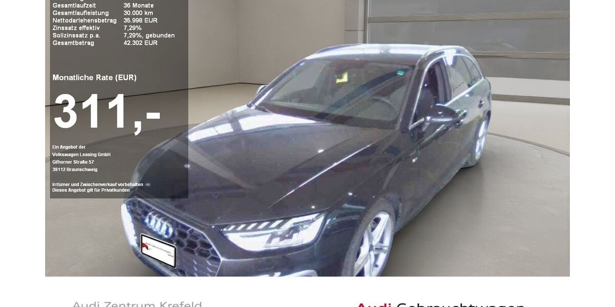 Audi A4 21.884 km 34.998 &euro; Krefeld 47805