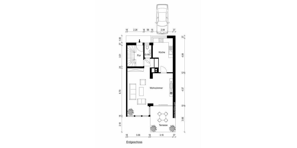 Reihenmittelhaus Neuss Rosellen - 6 Zimmer, 162 m&sup2;, 579.000&euro; | Angebot:26657261