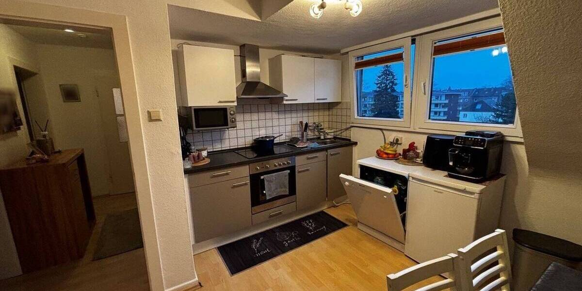 Etagenwohnung Krefeld Cracau - 2 Zimmer, 45 m&sup2;, 110.000&euro; | Angebot:26585116