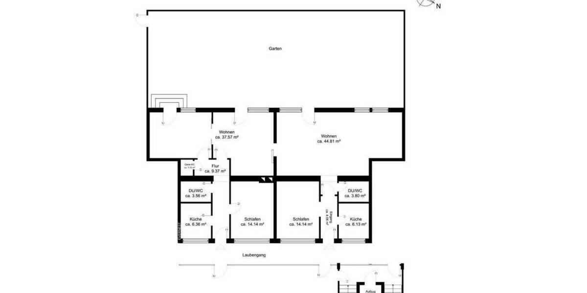 Etagenwohnung Düsseldorf Derendorf - 5 Zimmer, 143 m&sup2;, 649.000&euro; | Angebot:25686930