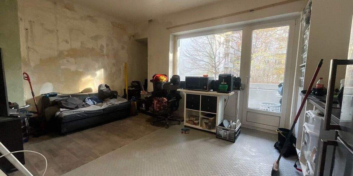 Etagenwohnung Düsseldorf Flingern Süd - 2 Zimmer, 44 m&sup2;, 145.000&euro; | Angebot:25779410