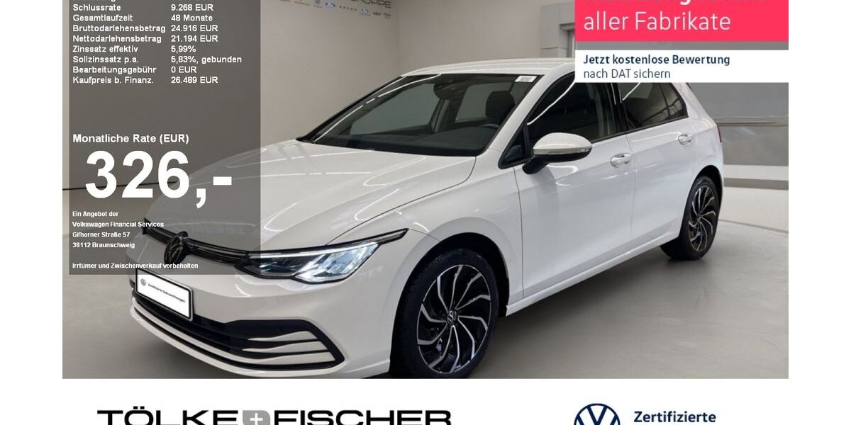 VW Golf 57.485 km 21.899 &euro; Krefeld 47805