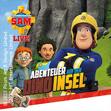 Feuerwehrmann Sam Live! - Abenteuer auf der Dino-Insel 19.04.2026 Grefrather EisSport & EventPark