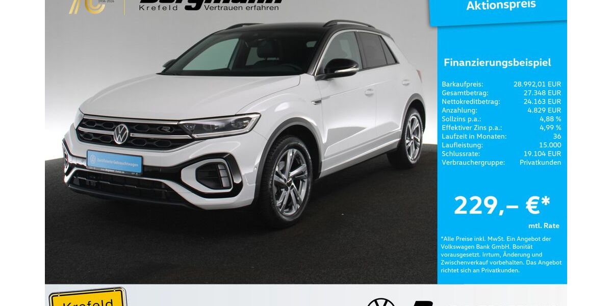 VW T-Roc 25.220 km 28.992 &euro; Krefeld 47803
