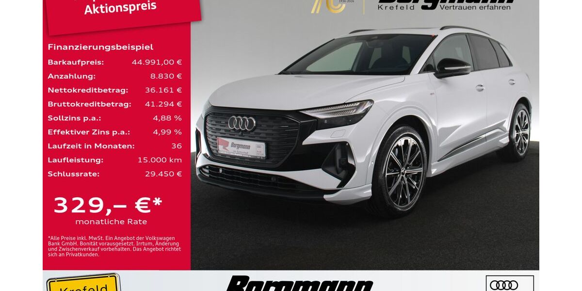 Audi Q4 e-tron 22.050 km 44.991 &euro; Krefeld 47803