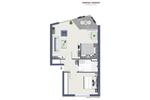 Etagenwohnung Krefeld - 2 Zimmer, 57 m&sup2;, 530&euro; | Angebot:26455646