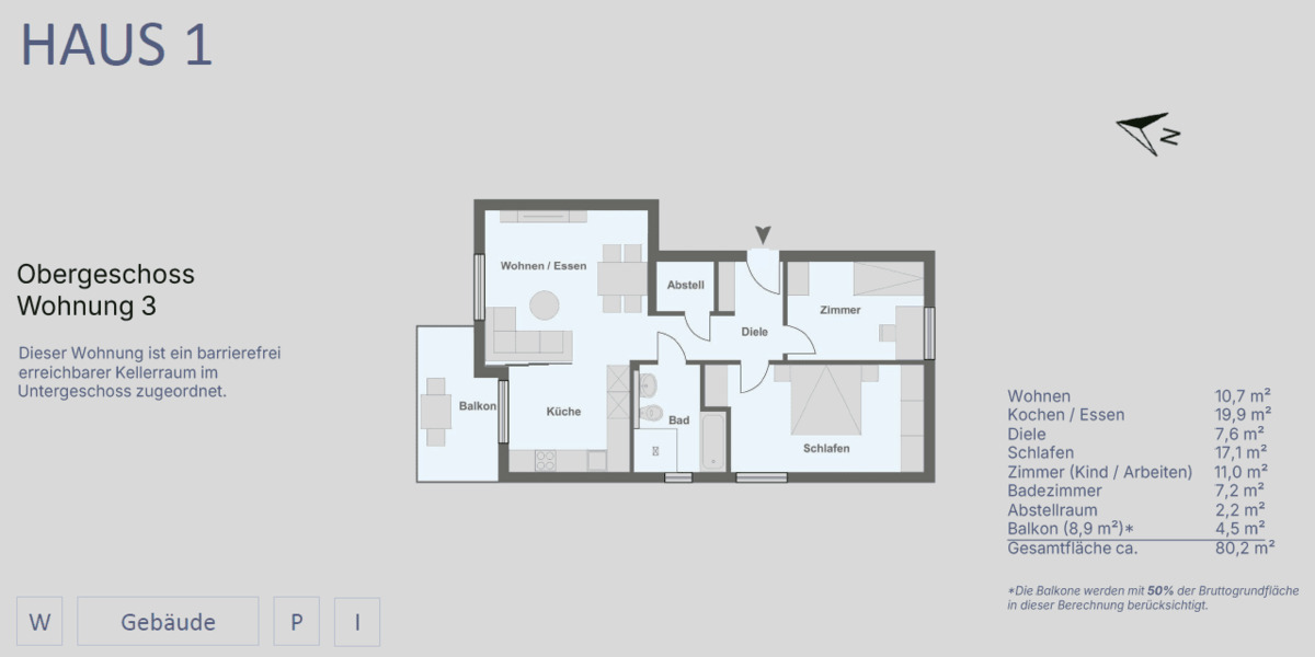 Etagenwohnung Düsseldorf Stadtmitte - 3 Zimmer, 322.900&euro; | Angebot:26694528