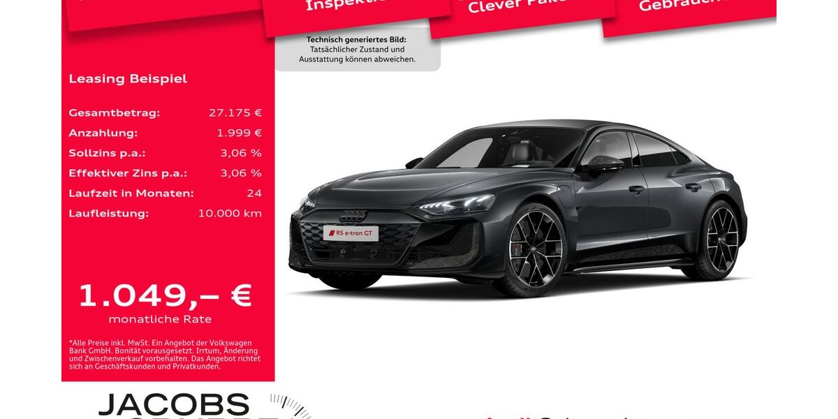 Audi RS e-tron GT 5.575 km 124.880 &euro; Mönchengladbach 41066