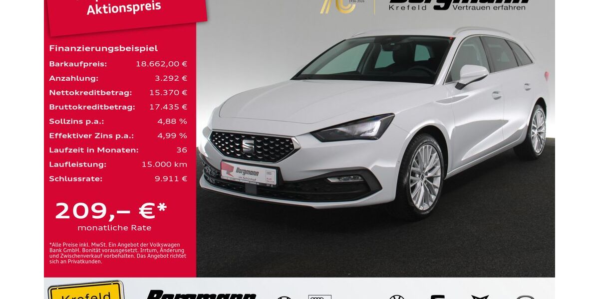 Seat Leon 89.729 km 18.662 &euro; Krefeld 47803