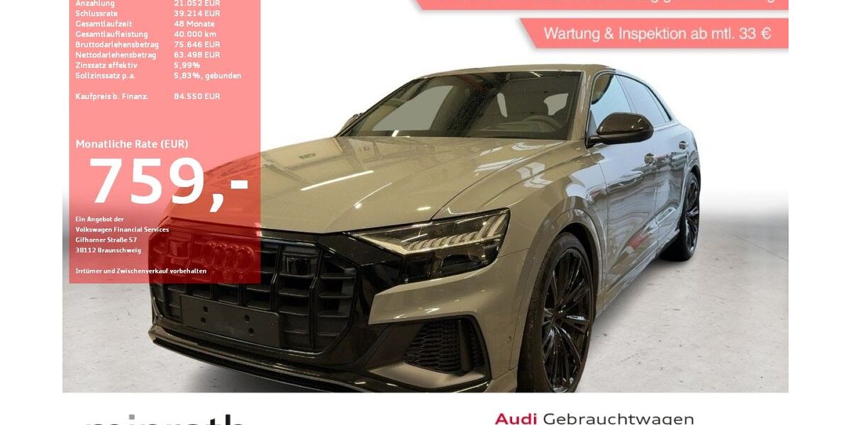 Audi SQ8 14.775 km 84.300 &euro; Moers-Hülsdonk 47441