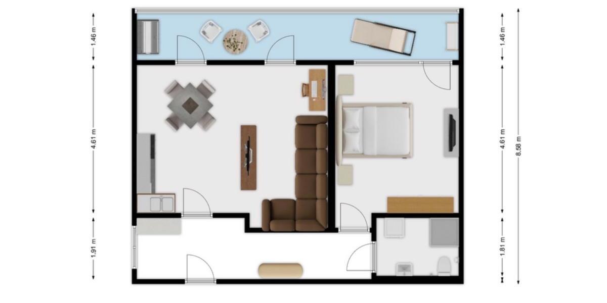 Etagenwohnung Langenfeld (Rheinland) - 2 Zimmer, 65 m&sup2;, 880&euro; | Angebot:25366831