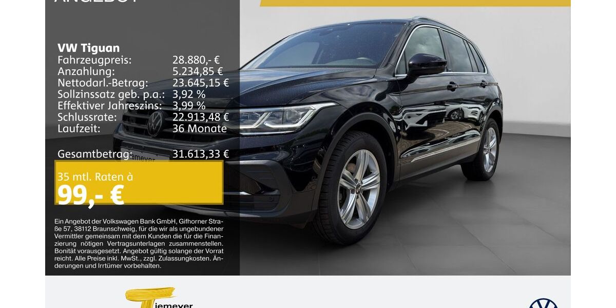 VW Tiguan 44.047 km 28.880 &euro; Duisburg 47059