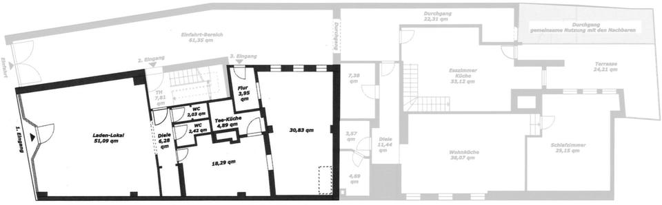 Gewerbeobjekt Krefeld Gartenstadt - 1.900&euro; | Angebot:23633976