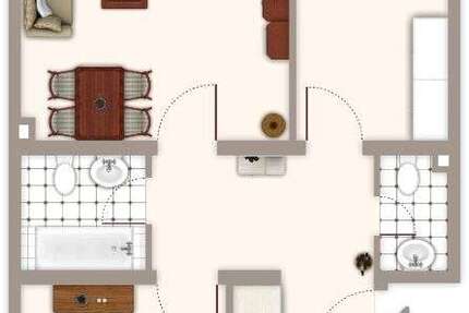 Wohnung Mönchengladbach Holt - 3 Zimmer, 69 m&sup2;, 629&euro; | Angebot:25878813