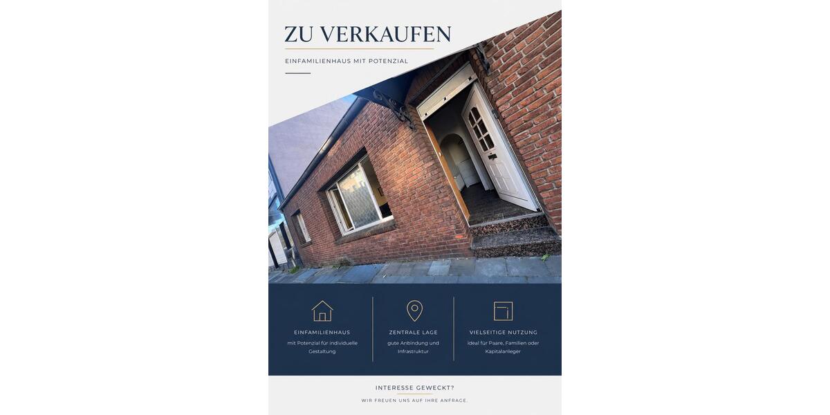 Einfamilienhaus Duisburg Mittelmeiderich - 3.5 Zimmer, 192 m&sup2;, 340.000&euro; | Angebot:26385495
