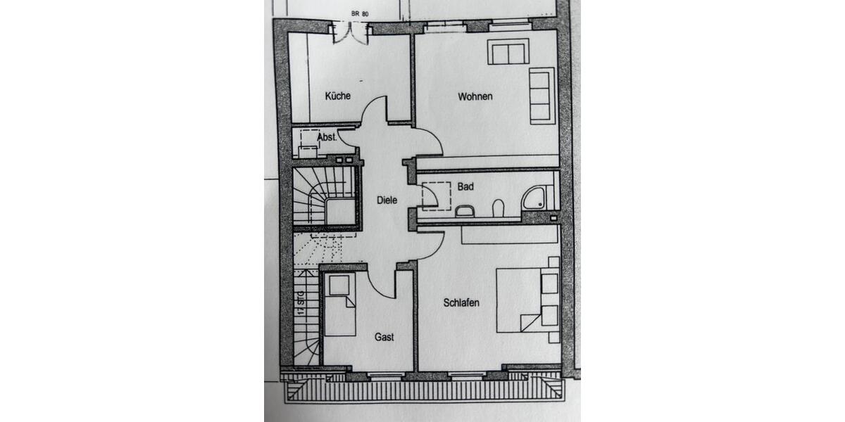 Etagenwohnung Mönchengladbach - 3 Zimmer, 79 m&sup2;, 695&euro; | Angebot:26023958