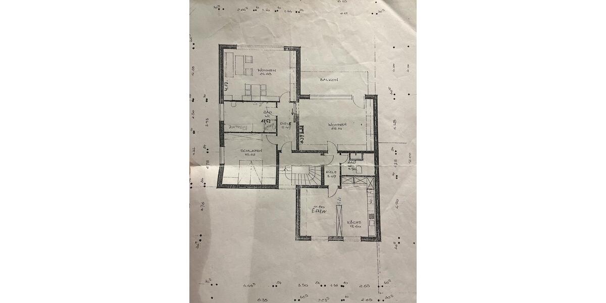 Etagenwohnung Krefeld Fischeln - 4 Zimmer, 120 m&sup2;, 1.260&euro; | Angebot:26395053