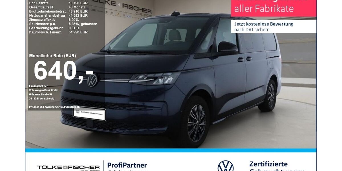 VW T7 Multivan 21.045 km 49.989 &euro; Krefeld 47805