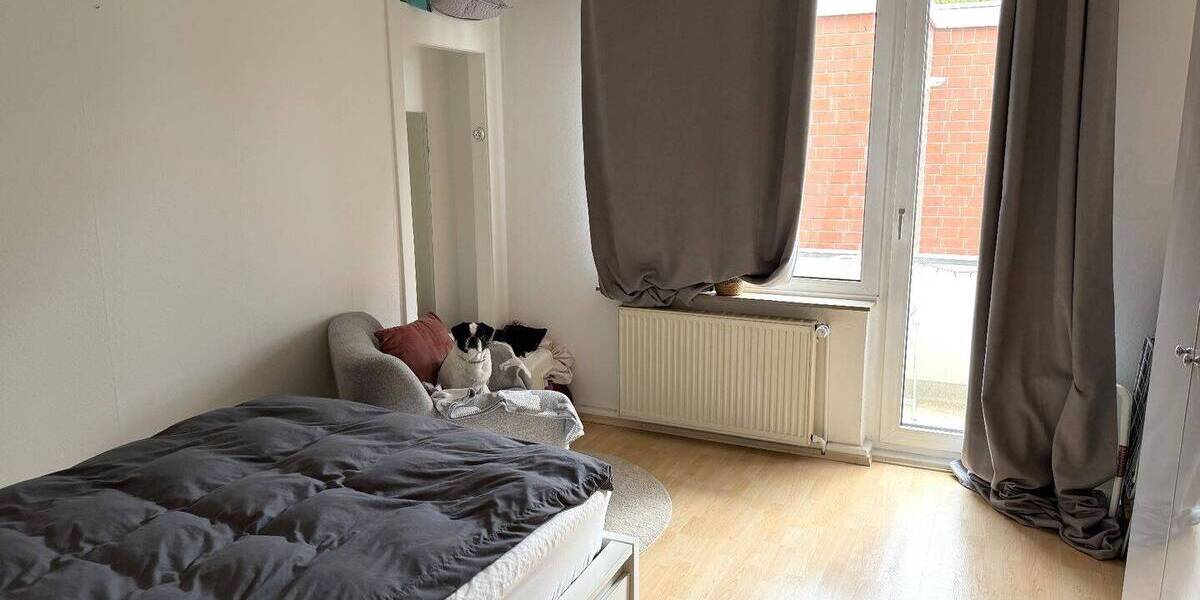 Etagenwohnung Düsseldorf Rath - 2 Zimmer, 59 m&sup2;, 650&euro; | Angebot:26686740