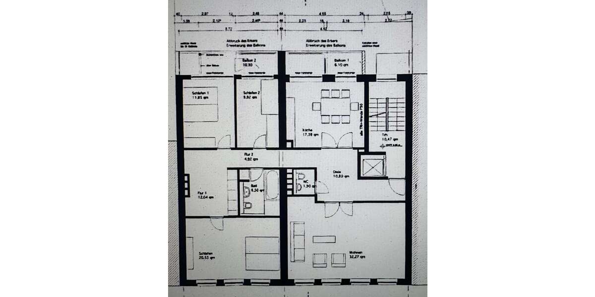 Etagenwohnung Neuss - 4 Zimmer, 135 m&sup2;, 1.490&euro; | Angebot:26660990