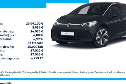 VW ID.3 31.694 km 29.332 &euro; Krefeld 47803