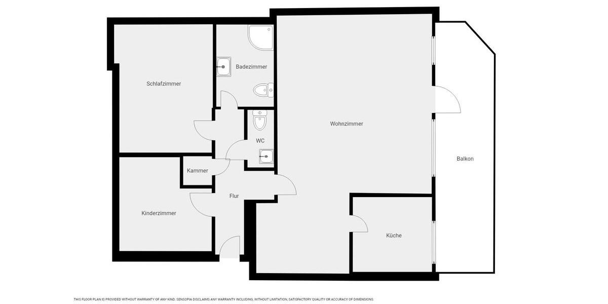 Dachgeschoßwohnung Mönchengladbach Nord - 3 Zimmer, 92 m&sup2;, 930&euro; | Angebot:25865901