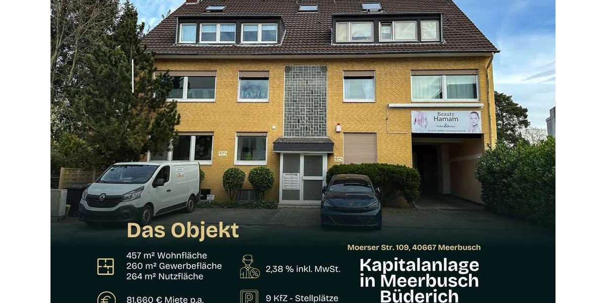 Einfamilienhaus Meerbusch Necklenbroich - 14 Zimmer, 457 m&sup2;, 1.799.000&euro; | Angebot:26999246