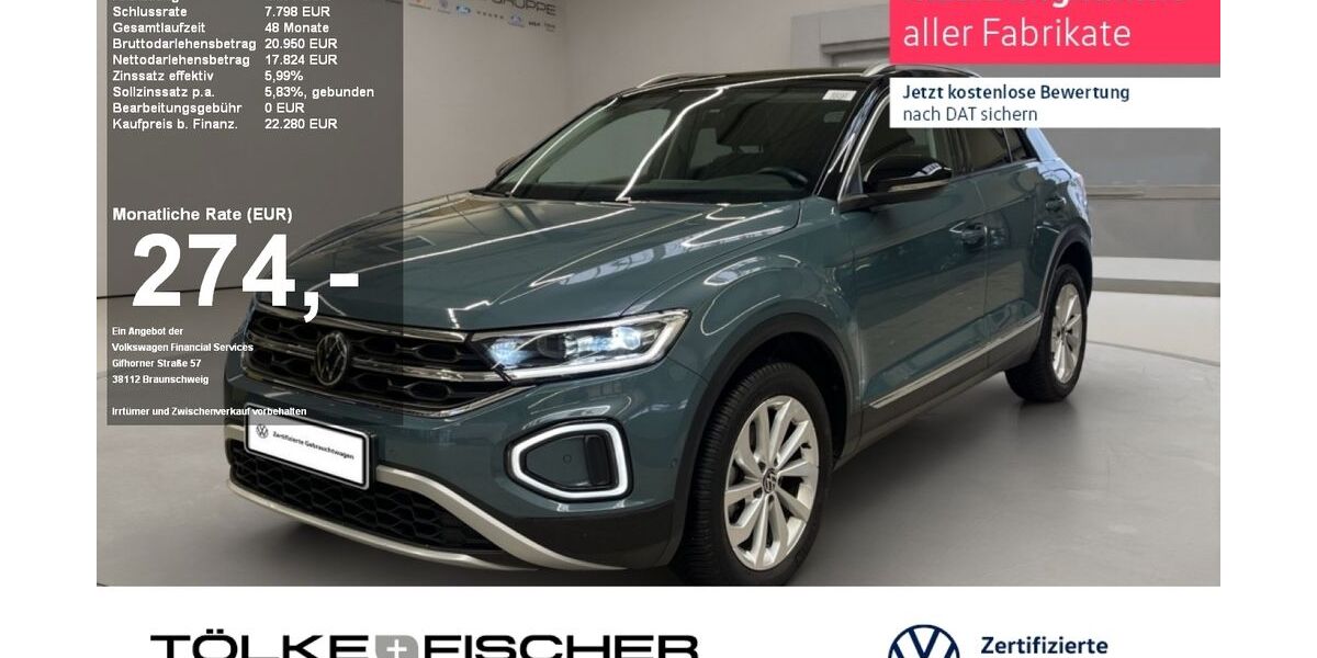 VW T-Roc 35.452 km 22.279 &euro; Krefeld 47805
