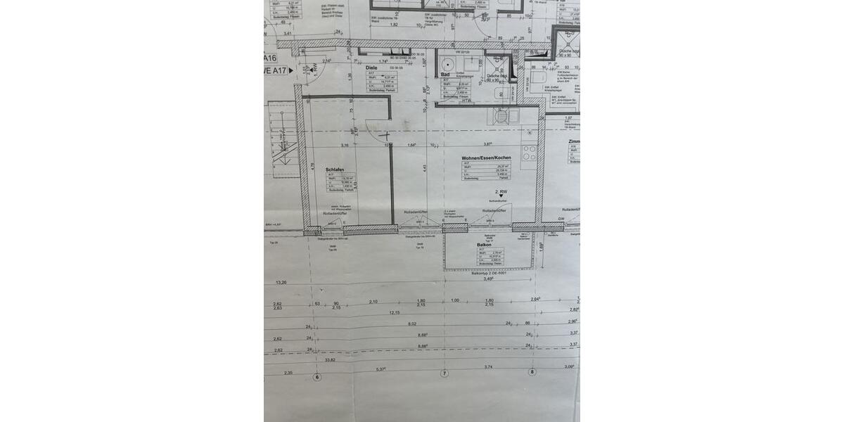 Etagenwohnung Düsseldorf Stadtbezirk 3 - 2 Zimmer, 56 m&sup2;, 1.400&euro; | Angebot:25454806
