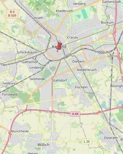 Gewerbeobjekt Krefeld - 4.553&euro; | Angebot:18872838