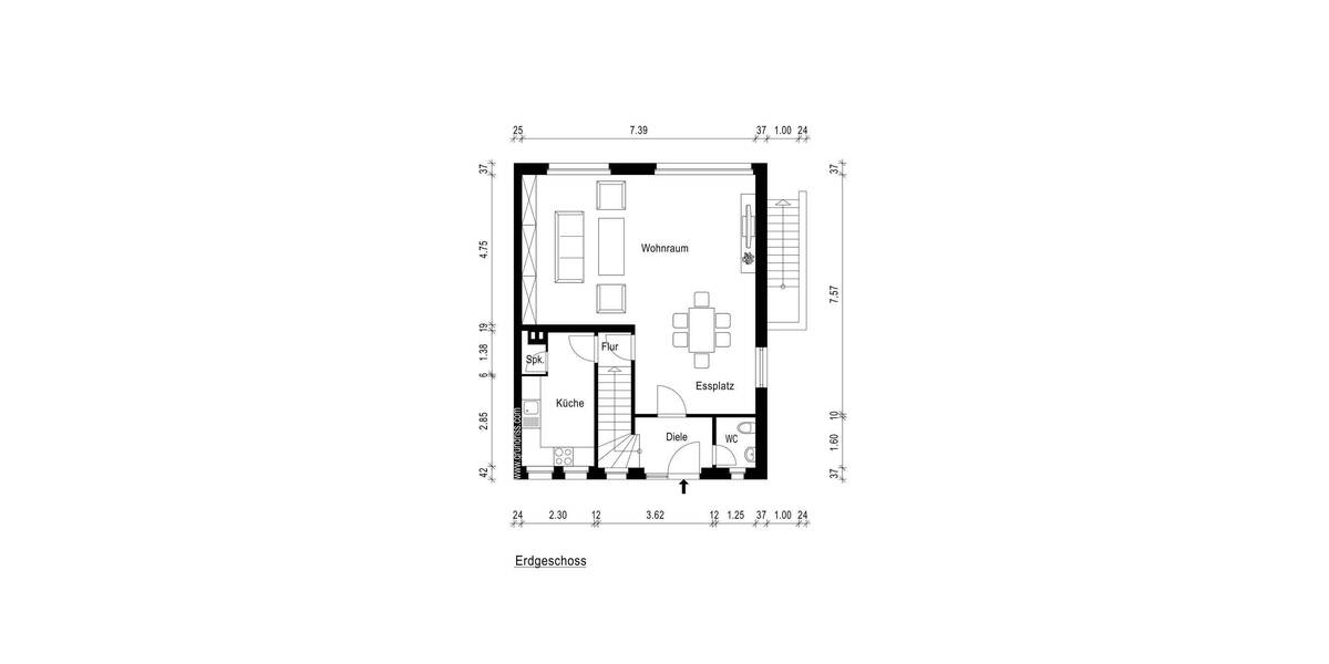 Reihenendhaus Kaarst Kaarst-Nord - 4 Zimmer, 113 m&sup2;, 459.000&euro; | Angebot:25687660