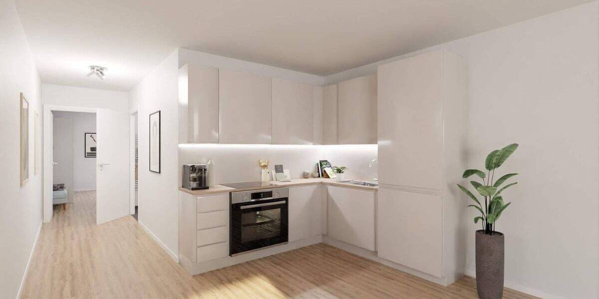 Etagenwohnung Düsseldorf Benrath - 3 Zimmer, 80 m&sup2;, 509.900&euro; | Angebot:25664111