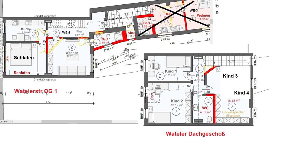 Maisonettenwohnung Mönchengladbach Süd - 5 Zimmer, 95 m&sup2;, 1.430&euro; | Angebot:25538860
