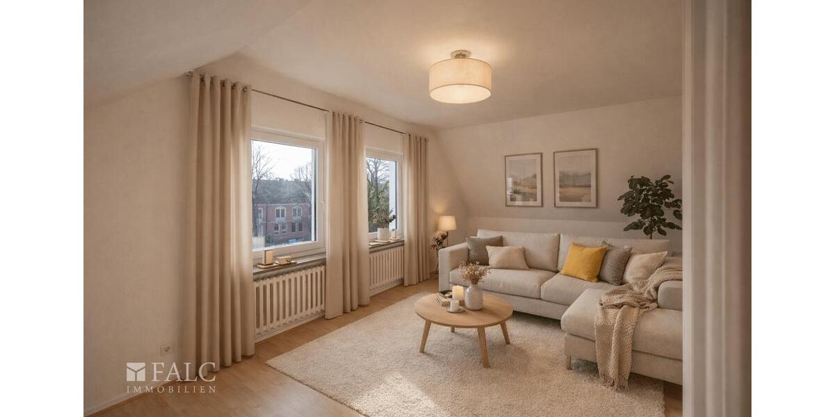 Dachgeschoßwohnung Heiligenhaus - 2 Zimmer, 41 m&sup2;, 405&euro; | Angebot:24780673