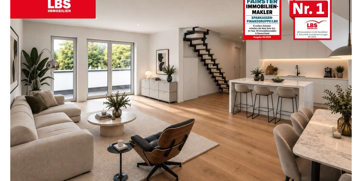 Etagenwohnung Velbert Pöthen - 4 Zimmer, 129 m&sup2;, 495.000&euro; | Angebot:27332998