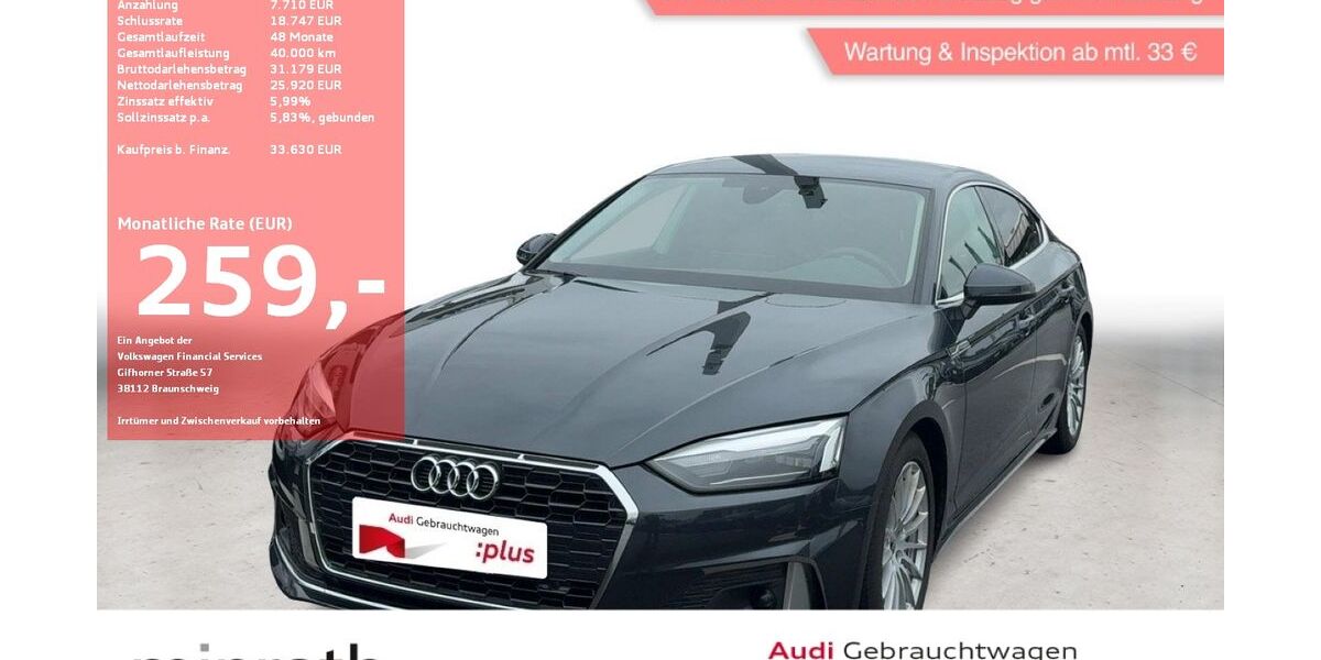 Audi A5 30.593 km 33.130 &euro; Moers-Hülsdonk 47441
