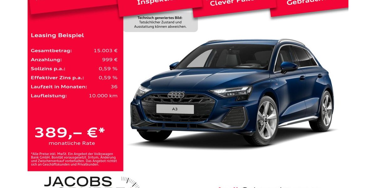 Audi A3 8.479 km 41.980 &euro; Mönchengladbach 41066