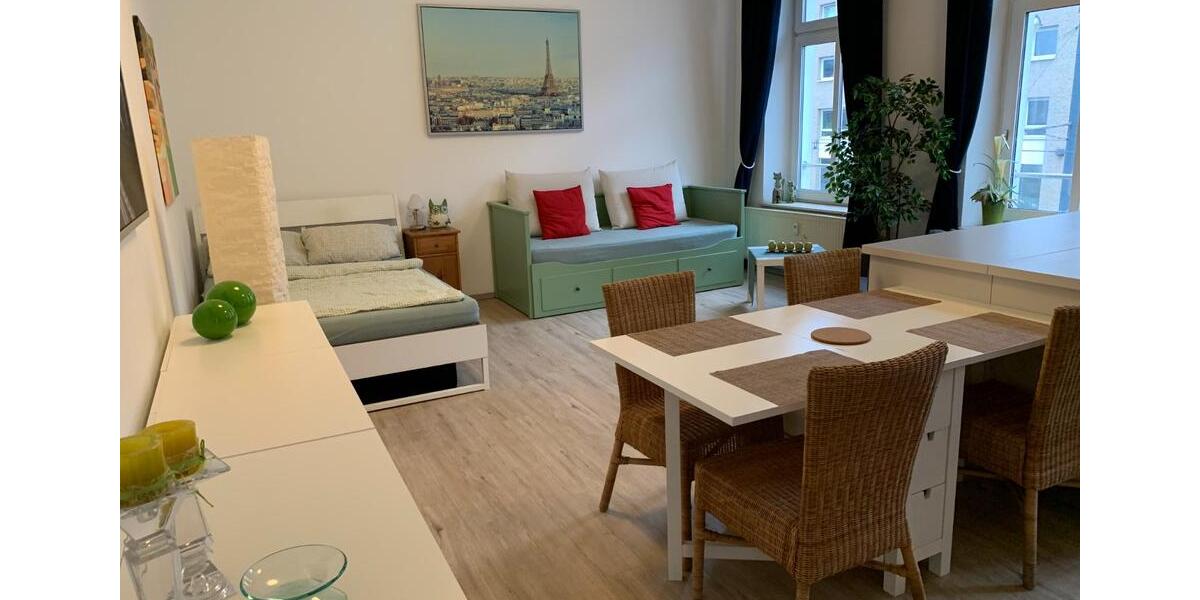 Etagenwohnung Krefeld Cracau - 1.5 Zimmer, 43 m&sup2;, 650&euro; | Angebot:25650517