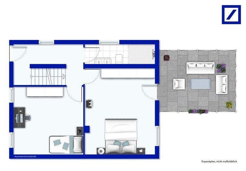 Doppelhaushälfte Mülheim Winkhausen - 5 Zimmer, 122 m&sup2;, 499.000&euro; | Angebot:25744252