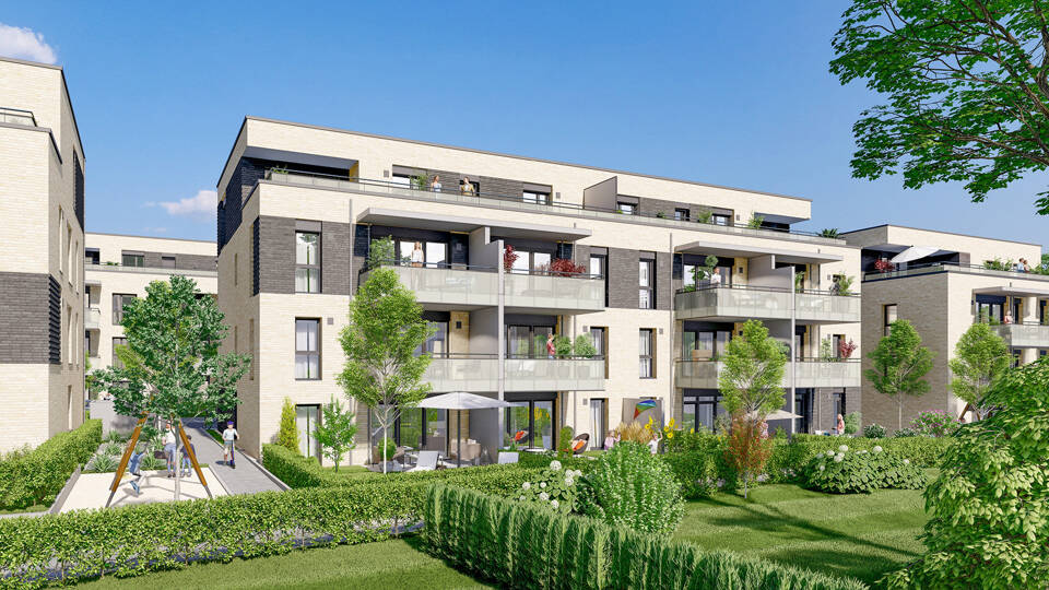 Etagenwohnung Leichlingen Büscherhöfen - 2 Zimmer, 68 m&sup2;, 400.600&euro; | Angebot:25684478