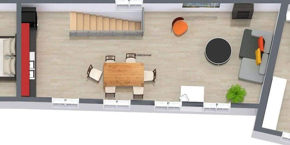 Reihenmittelhaus Krefeld Hüls - 2 Zimmer, 75 m&sup2;, 250.000&euro; | Angebot:25878466