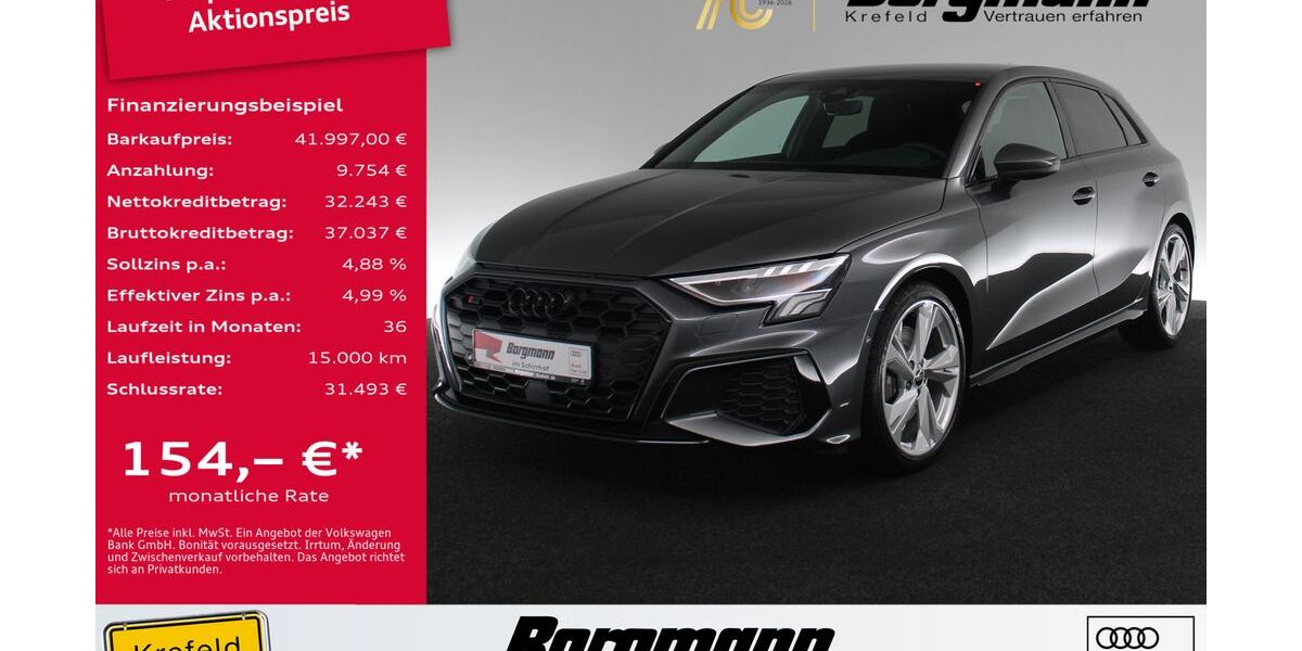 Audi S3 4.681 km 40.997 &euro; Krefeld 47803