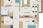 Erdgeschoßwohnung Kamp-Lintfort Lintfort - 3.5 Zimmer, 64 m&sup2;, 600&euro; | Angebot:26187032