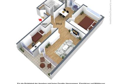 Wohnung Monheim am Rhein - 3 Zimmer, 75 m&sup2;, 869&euro; | Angebot:25665117